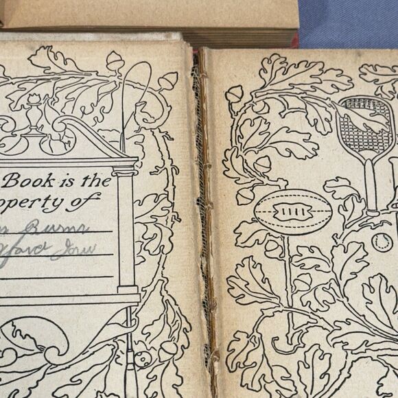 1910s Lot Of 5 Oliver Optic HC Books Yankee Middy Complete Edition Antique - Picture 6 of 7